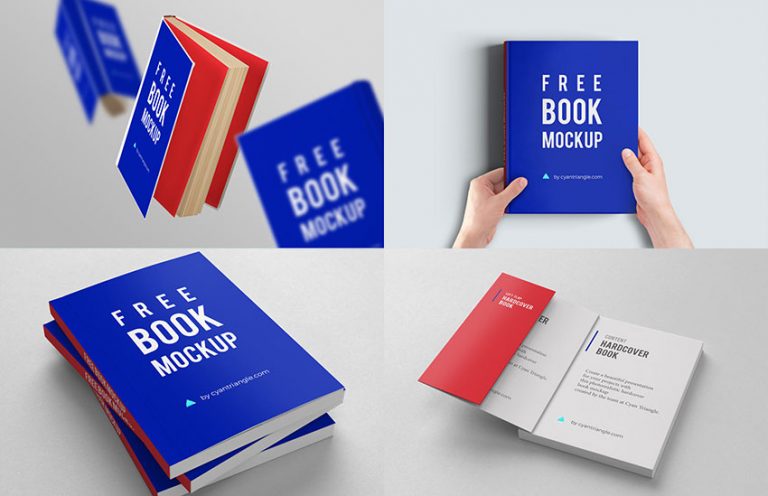 40+ Best Book Cover Mockup Templates