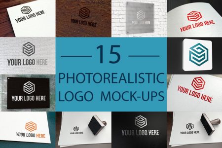 50+ High-Quality Realistic Logo Mockups