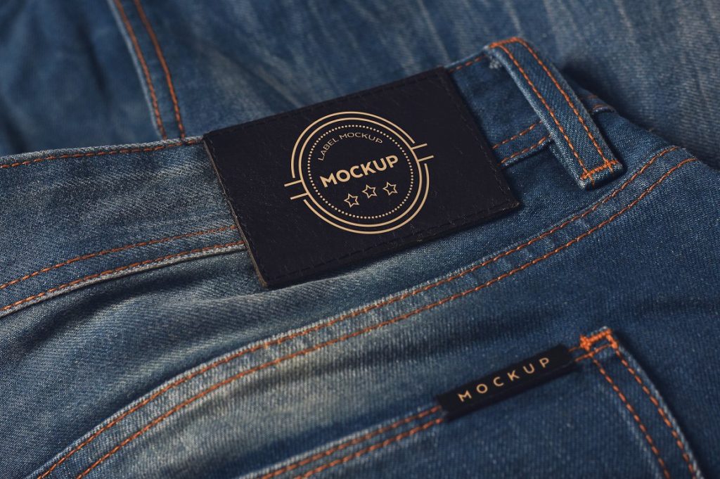 20+ Versatile Jeans Label PSD Mockup Templates