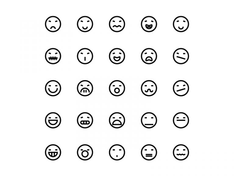 20+ Best Emoji Icons to Show Emotions in Your Design - Decolore