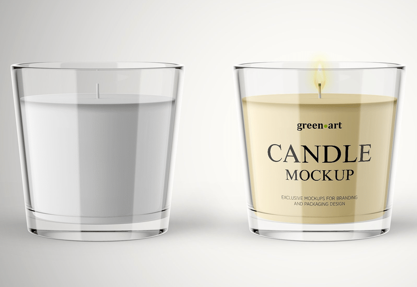 20 awesome candle psd mockup templates cover