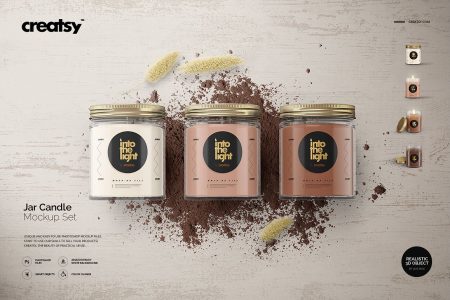 20+ Awesome Candle PSD Mockup Templates | Decolore.Net