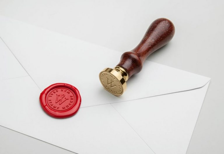 Download 7+ Wax Seal Stamp PSD Mockup Templates | Decolore.Net