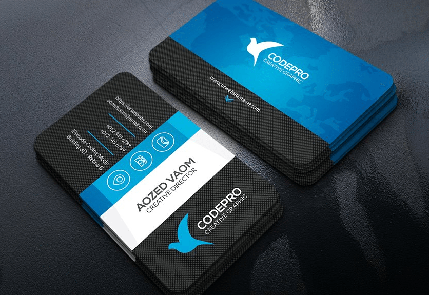 Download 30 Handpicked Rounded Corner Business Cards Decolore Net PSD Mockup Templates