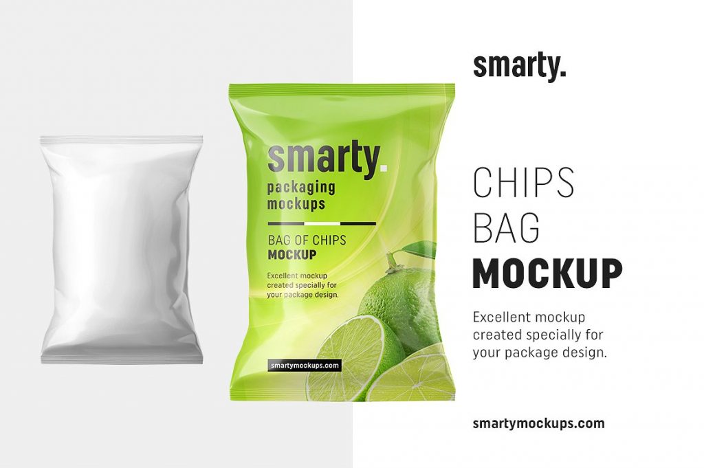 30+ Crispy Chips Packaging Mockups | Decolore.Net