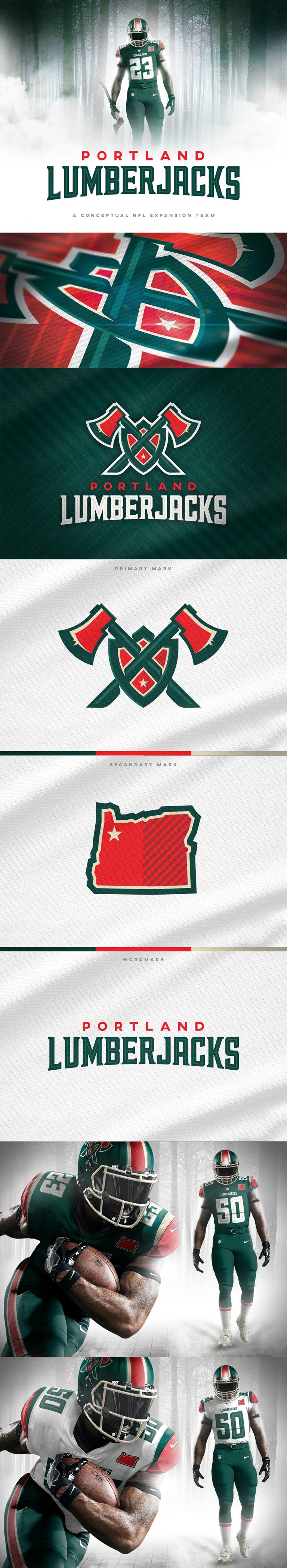 47 Magnificent American Football Team Logos & Branding Designs