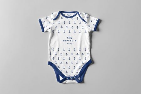 25+ Baby Onesie / Bodysuit PSD Mockups