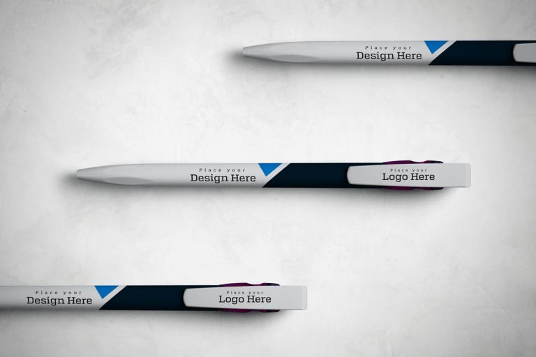 30+ Photorealistic Pen PSD Mockup Templates