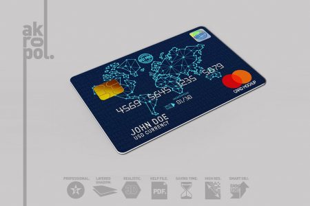 40+ Excellent Credit Card PSD Mockup Templates