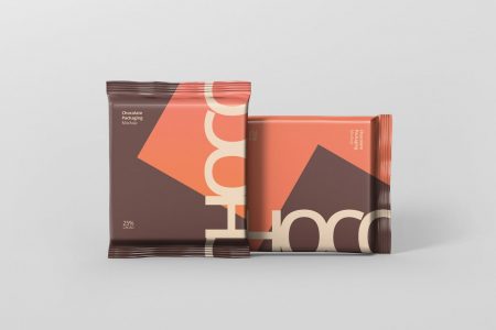 30+ Chocolate Bar Packaging PSD Mockups