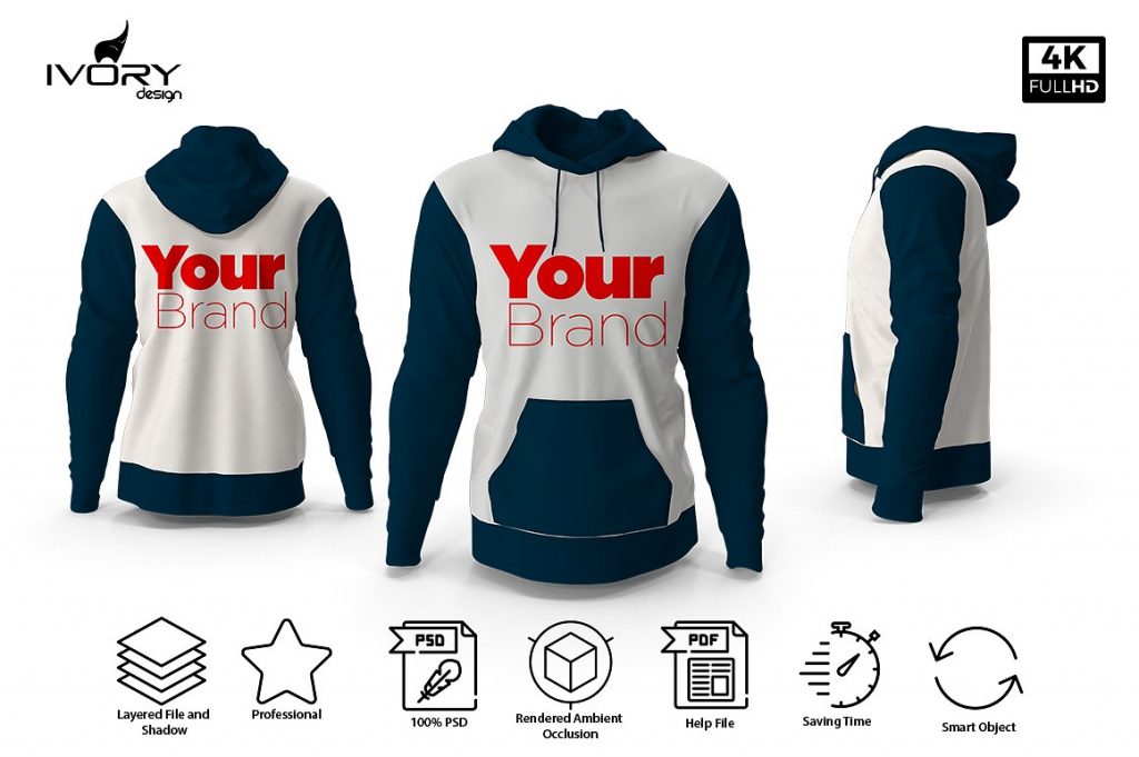 25+ Best Hoodie PSD Mockup Templates