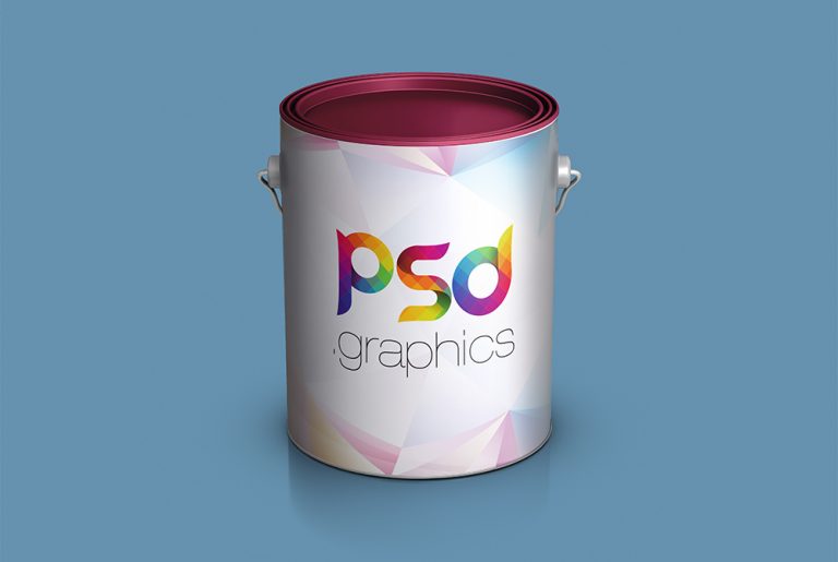 10+ Paint Bucket / Can Packaging Mockups | Decolore.Net