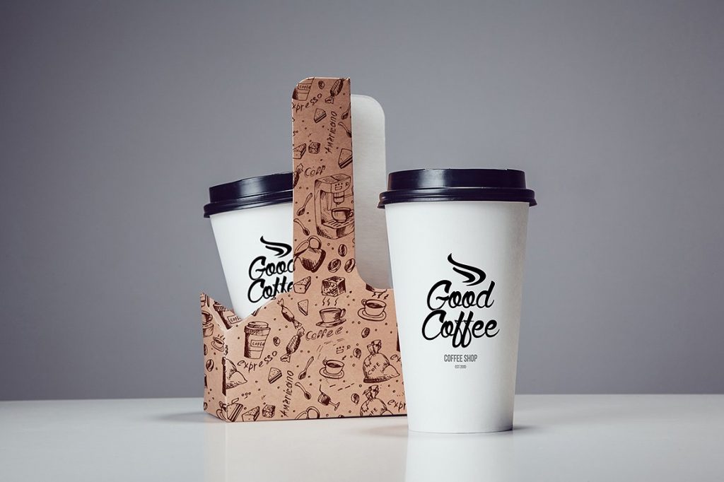 20+ Gorgeous Cup Holder PSD Mockup Templates - Decolore.Net