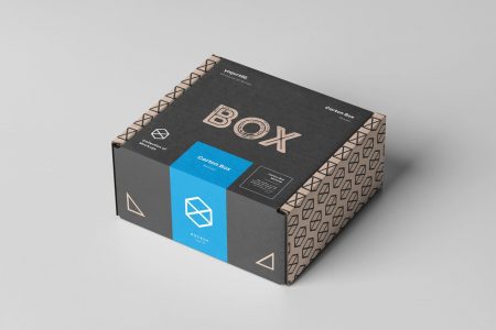 70+ Creative Box Packaging PSD Mockups