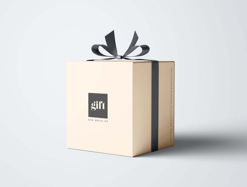 Download 40+ Gift Box Mockup Templates for Special Events ...