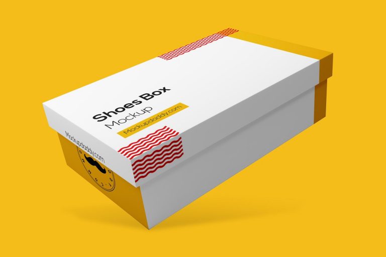 20+ Outstanding Shoe Box PSD Mockup Templates