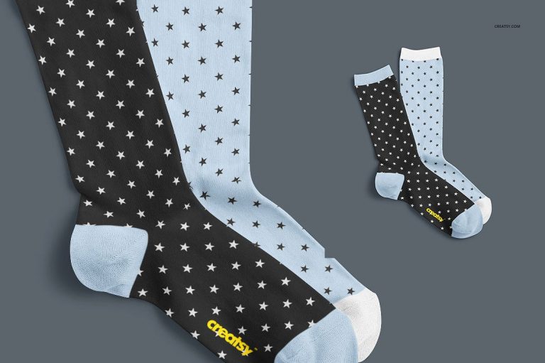 Download 25+ Best Socks Mockup PSD Templates | Decolore.Net