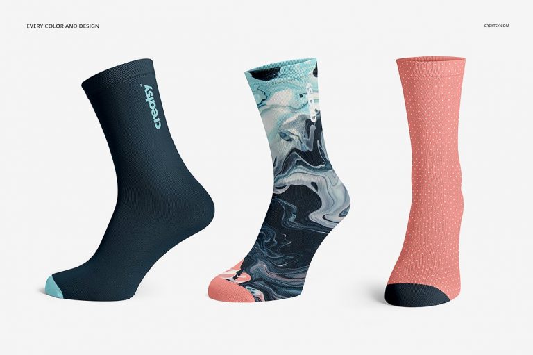 Download 25+ Best Socks Mockup PSD Templates | Decolore.Net