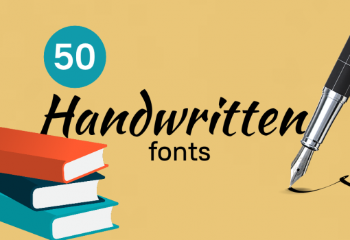 50+ Best Handwritting Fonts for Your Fascinating Designs