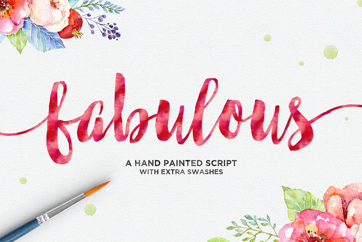 Download 20 Fabulous Watercolor Fonts That Will Amaze You Decolore Net
