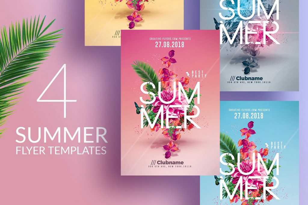 30+ Stunning Floral Flyers Ready to Edit and Print