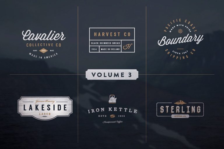 20+ Vintage Typographic Logos for Visual Identity of Your Brand