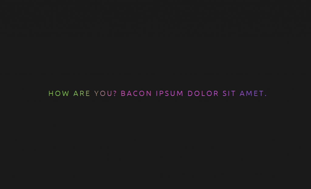 CSS Animated Text Effects: 47 Cool Examples To Work Out