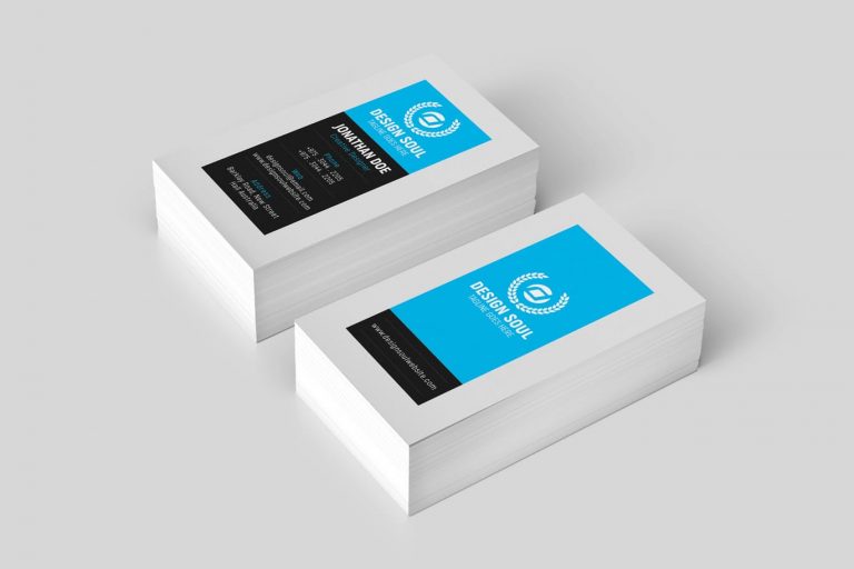 25 Business Card Templates with Eye-Catching Logo