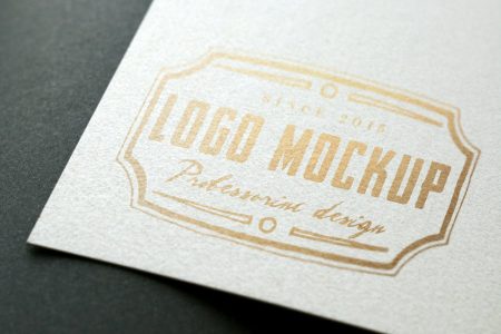 35+ Wood & Paper Mockups to Showcase Logo