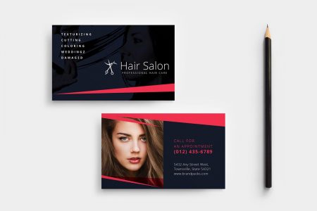 20+ Versatile Beauty Salon and Spa Business Cards