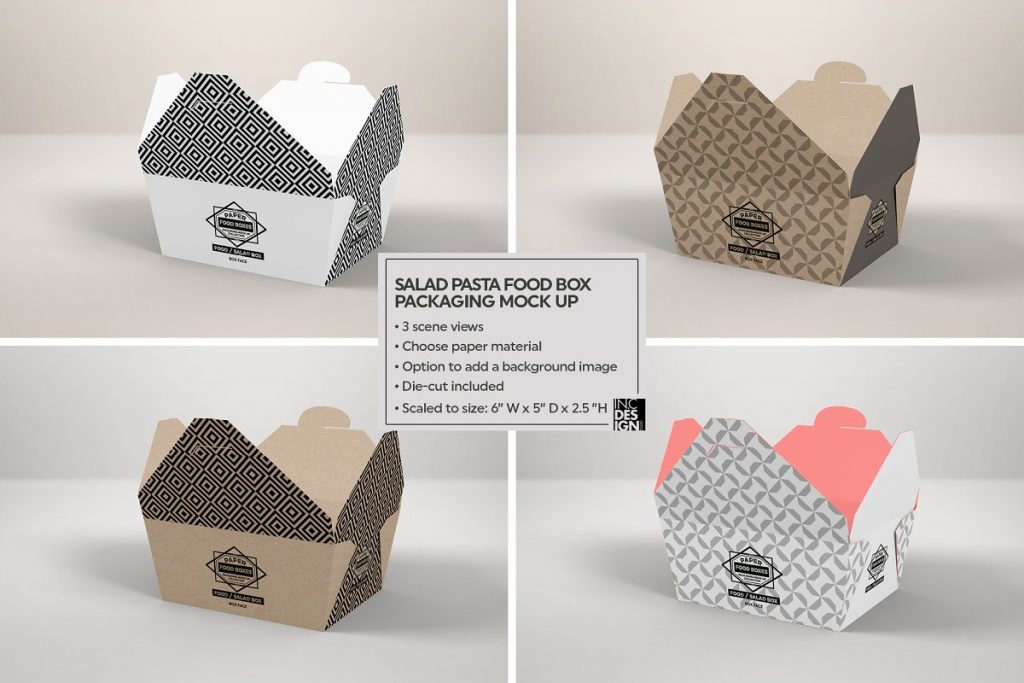 40+ Fast Food Packaging Mockup Templates