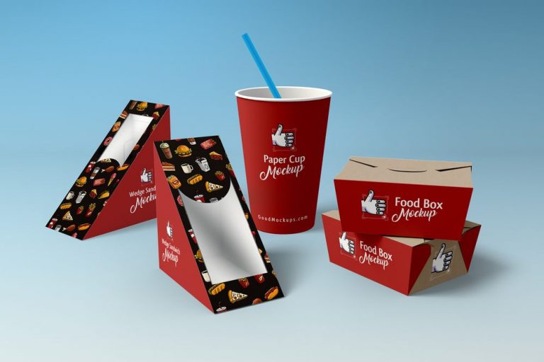 Download 40+ Fast Food Packaging Mockup Templates | Decolore.Net