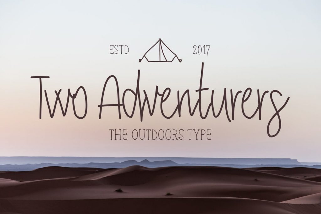 40+ Beautiful Adventure Fonts For Finest Typography Design