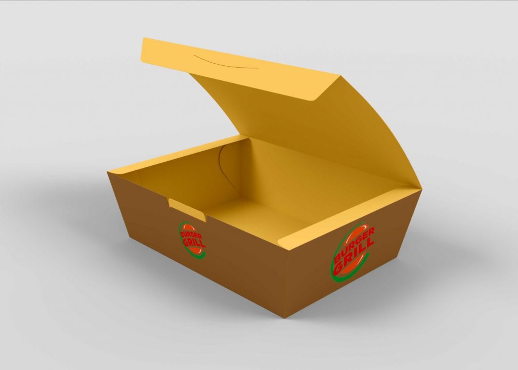 Download 15+ Burger Box Packaging PSD Mockup Templates | Decolore.Net