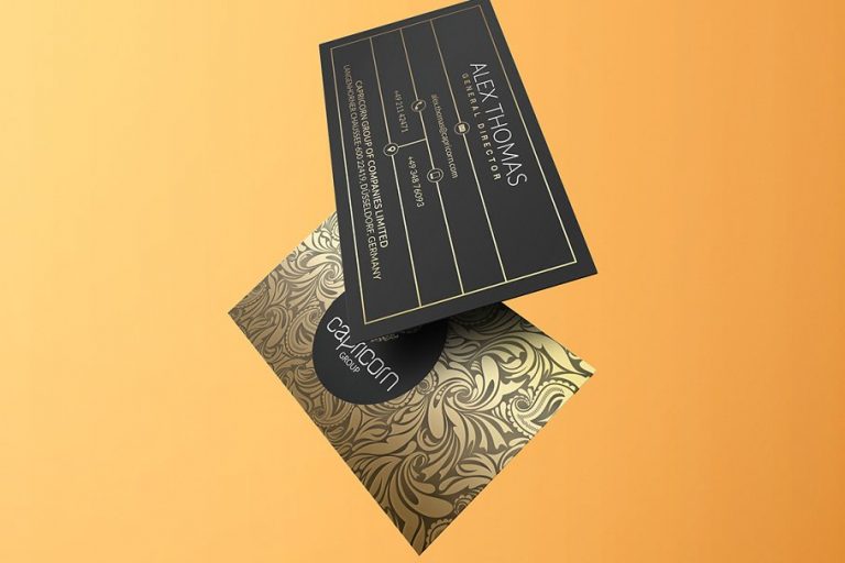 30+ Incredible Black and Gold Business Card Templates