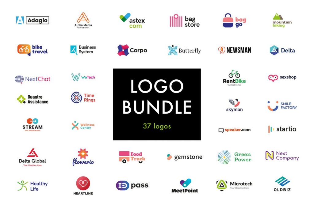 30 New Well Designed Logo Templates for Your Business