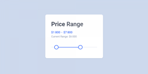 15 CSS Javascript Price Range Slider Examples