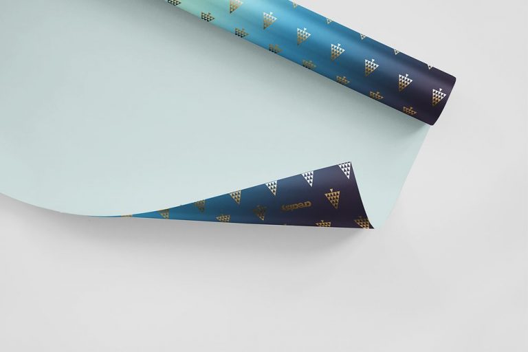 Download 25+ Magnificent Gift Wrapping Paper Mockup Templates ...