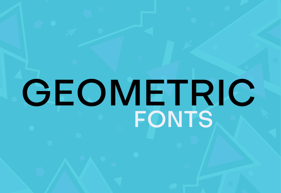 Geometry font