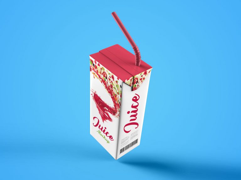 50+ Awesome Juice Packaging PSD Mockup Templates