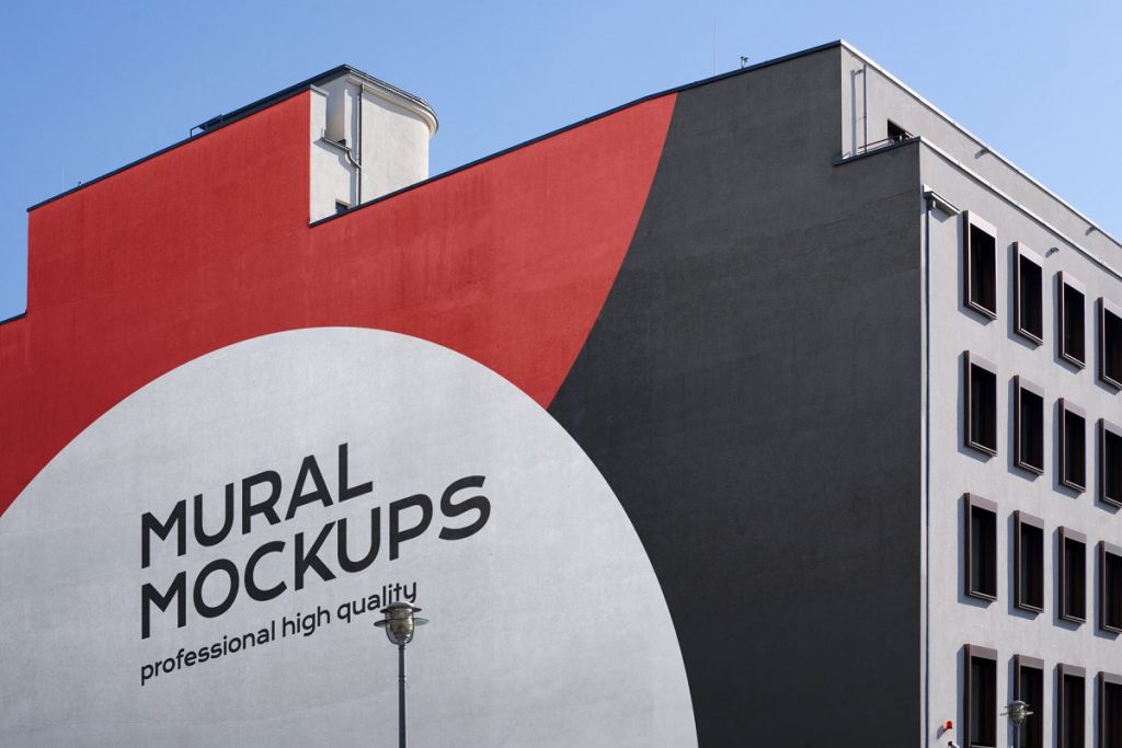 15+ Street Mockups for Branding Mural and Urban | Decolore.Net