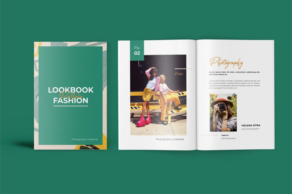 35+ Gorgeous Fashion Lookbook / Catalog Templates