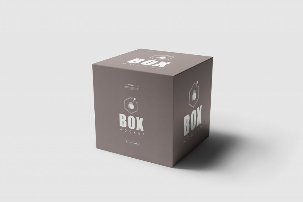 45+ Outstanding Cardboard Box PSD Mockup Templates