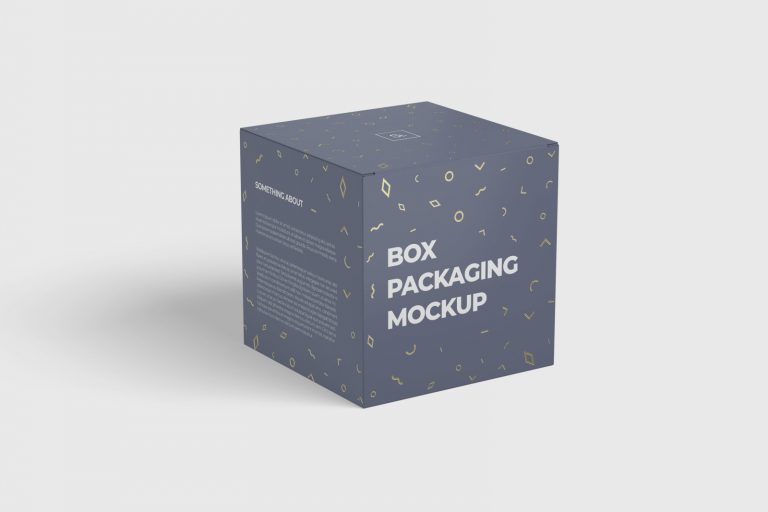 45+ Outstanding Cardboard Box PSD Mockup Templates