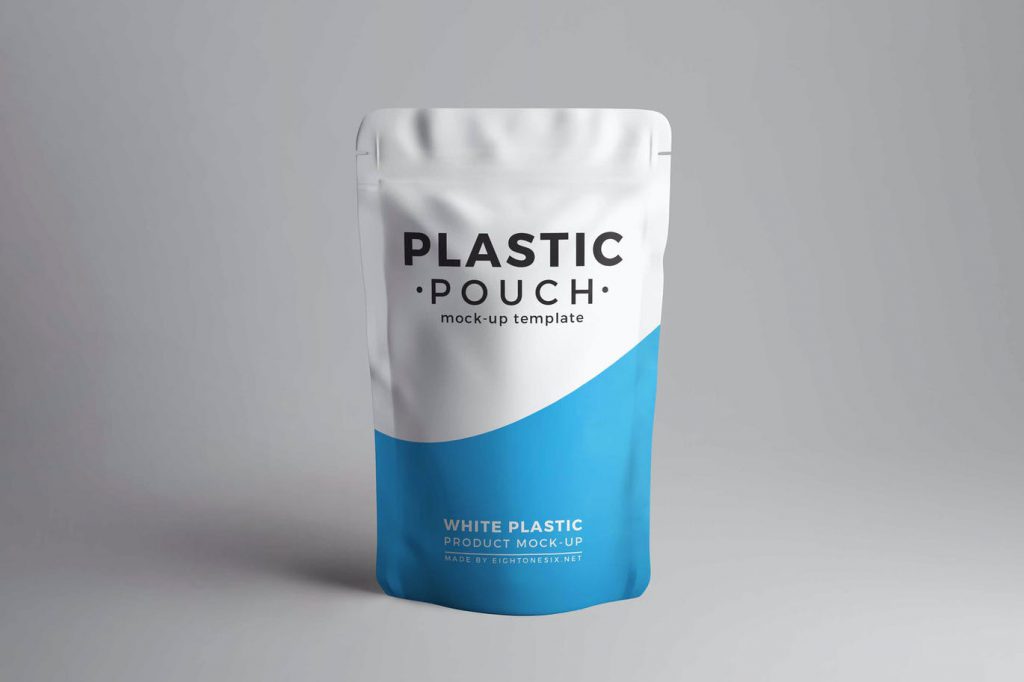 55+ Realistic Pouch Packaging Mockup Templates