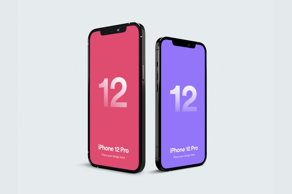 40+ Pretty iPhone 12 Mockup Templates [2020]