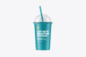 Download 20+ Yummy Smoothie Cup PSD Mockup Templates | Decolore.Net