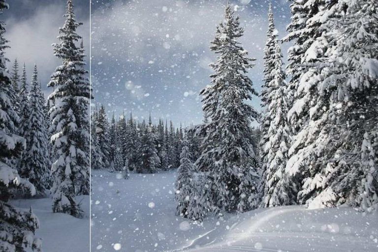 30+ Magical Snow Overlays