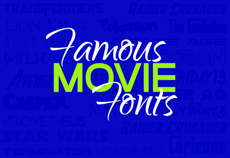 Movie Fonts | Decolore.Net