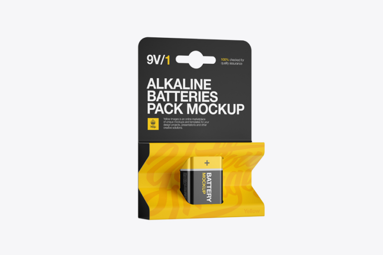 35+ Incredible Battery PSD Mockup Templates